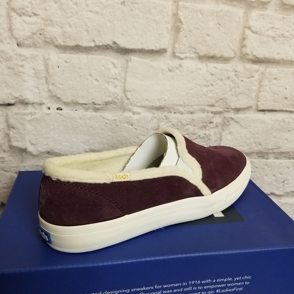 Keds Double Decker Suede Sneaker Shoes Sz 8.5 - Picture 5 of 7